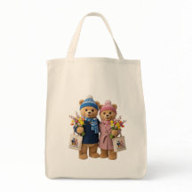 Bolso Tote Oso de Pareja | La Familia Frosty
