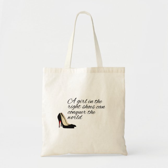 Bolso tote para conquistar el mundo (Frente)