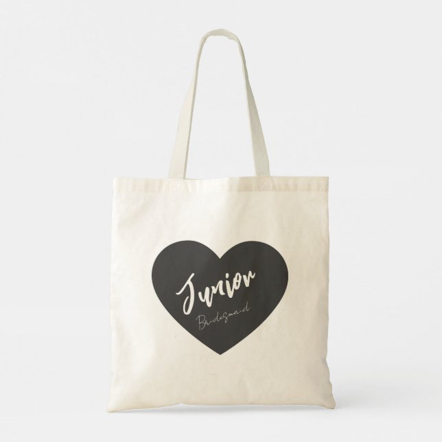 bolso tote para dama de honor junior (Reverso)