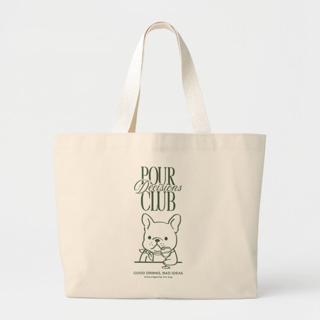 Bolso Tote Para Decisiones - Frenchie (Frente)