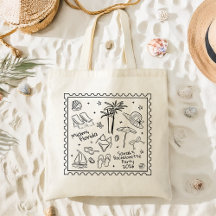 Bolso Tote para Despedida de Soltera en la Playa –