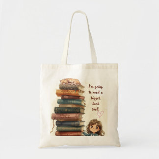 Bolso tote para estantería más grande