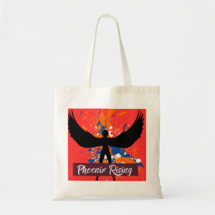 Bolso Tote Phoenix Rising – Lona Audaz para Tote