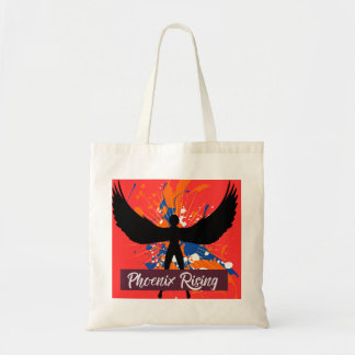 Bolso Tote Phoenix Rising – Lona Audaz para Tote