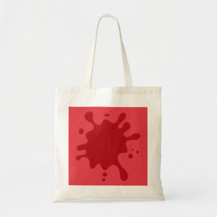 Bolso Tote Rojo Personalizado – Diseño Editable