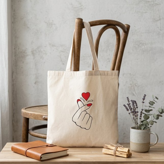 bolso tote signo de amor (Subido por el creador)