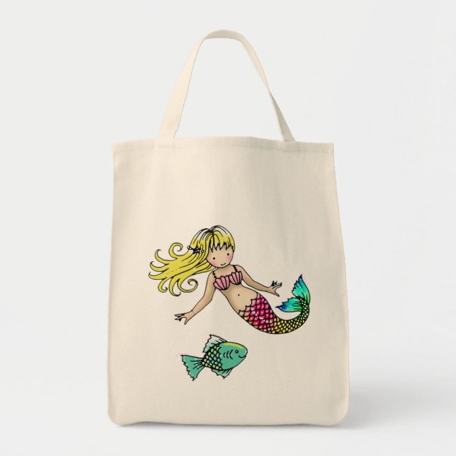 Bolso Tote Sirena de Molly Harrison (Frente)