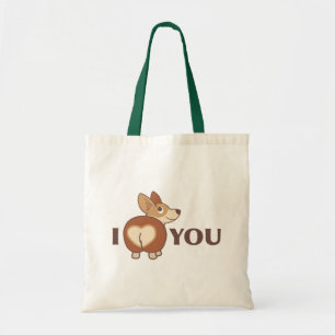 Bolso tote Te Amo Corgi