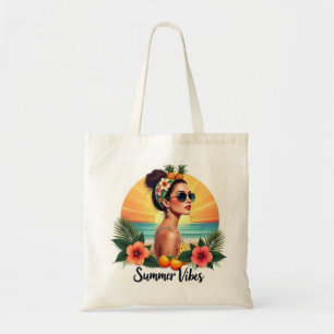 Bolso Tote Tropical Chica Boho Verano