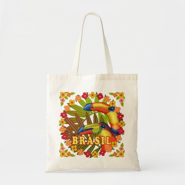 Bolso tote Tucanes de Brasil (Frente)