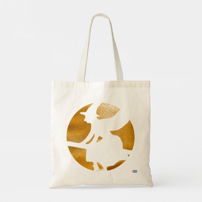 Bolso tote Vuelo de Medianoche (Reverso)