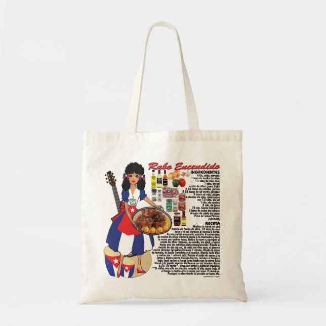 Bolso w/recipe - Cuba - Rabo Encendido (Frente)