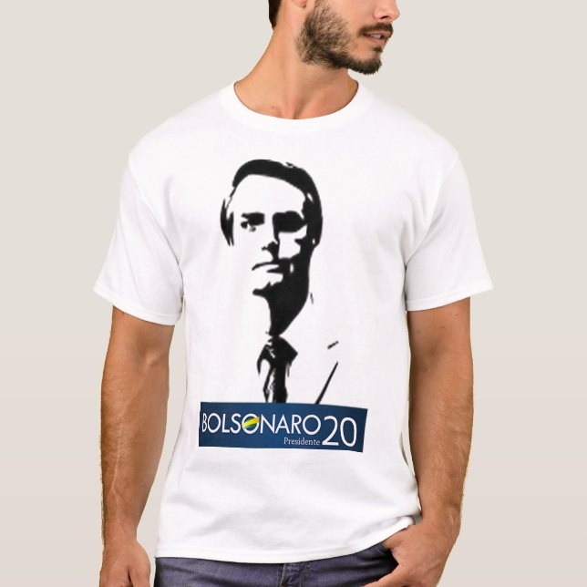 Bolsonaro Presidente 2018 Camiseta (Anverso)