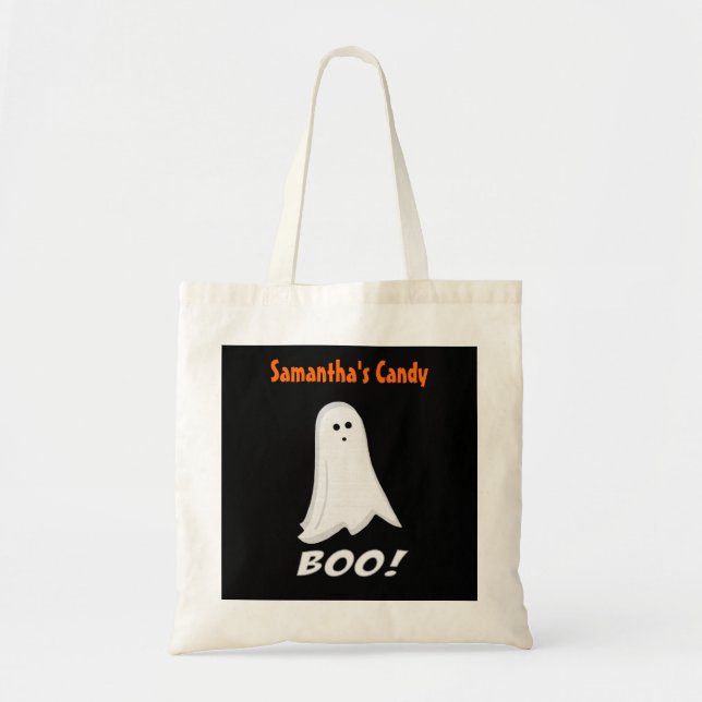 Bolsos blancos personalizados de la invitación de (Frente)