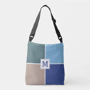 Bolsos de encargo del monograma de las tejas