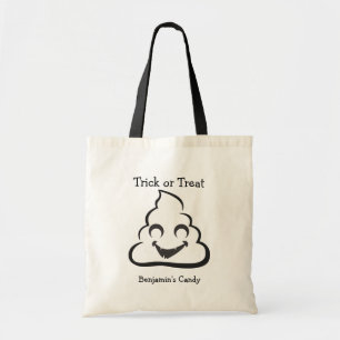 Bolsos de la invitación de la emoji de Halloween