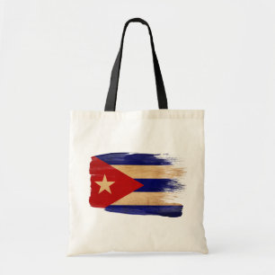 Bolsos de la lona de la bandera de Cuba