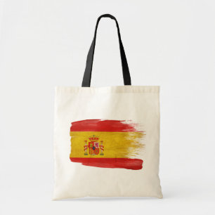 Bolsos de la lona de la bandera de España