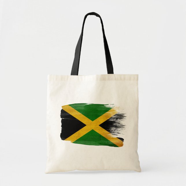 Bolsos de la lona de la bandera de Jamaica (Frente)