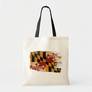 Bolsos de la lona de la bandera de Maryland