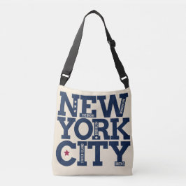 Bolsos de la tipografía de New York City