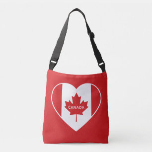 Bolsos de texto de Canada Love personalizado