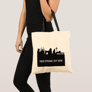 Bolsos de texto del personalizado Barcelona Landma