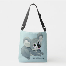 Bolsos de texto del personalizado Cute Koala