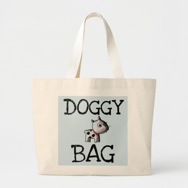 Bolsos de Totes de perros divertidos de DOGGY BAG (Frente)