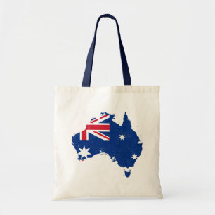 Bolsos del mapa de la bandera de Australia