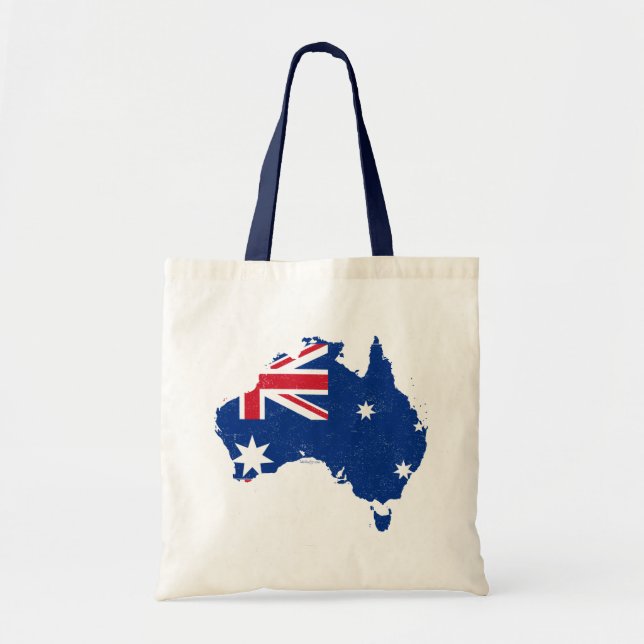 Bolsos del mapa de la bandera de Australia (Frente)