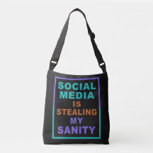 Bolsos divertidos de "Medios Sociales"
