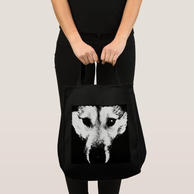 Bolsos fornidos de la playa del lobo de la bolsa (Anverso (producto))