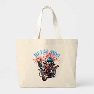 Bolsos Metal Moo-d – Rockin' Cow with a Guitar