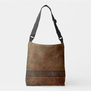 Bolsos rústicos de la cubierta de libro en Brown