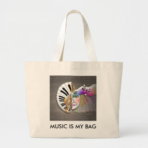 BOLSOS y TOTES de la máscara de la música