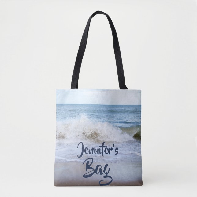 Bolsos y totes personalizados - resaca de la playa (Anverso)