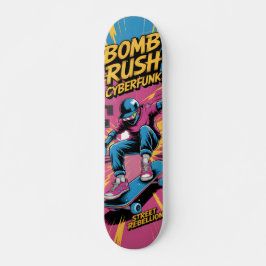 Bomb Rush Cyberfunk Skateboard