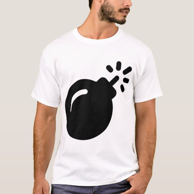 Bomba contra la bomba de camisetas (Anverso)