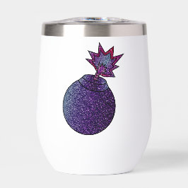 Bomba de galaxia purpurina