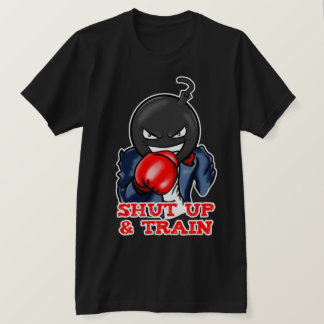Bomba Lil se cierra y entrena en negro camiseta