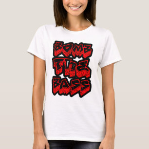 Bombardee la camisa baja del dubstep de los chicas