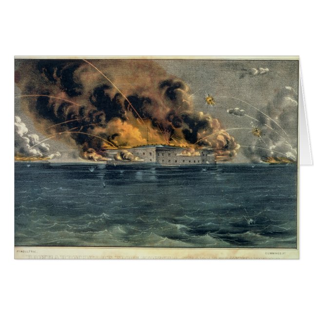 Bombardeo del fuerte Sumter (Anverso (Horizontal))