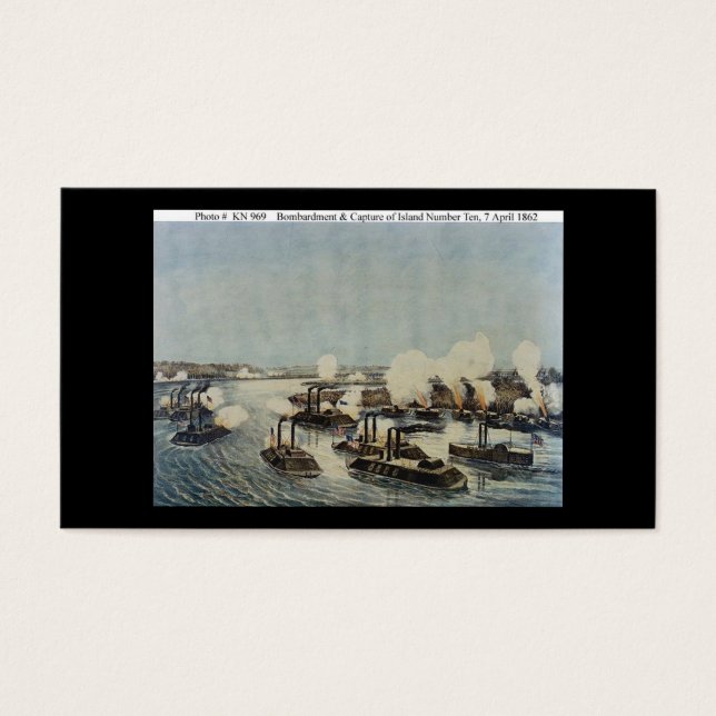 Bombardeo y captura de la isla número diez (Frente)