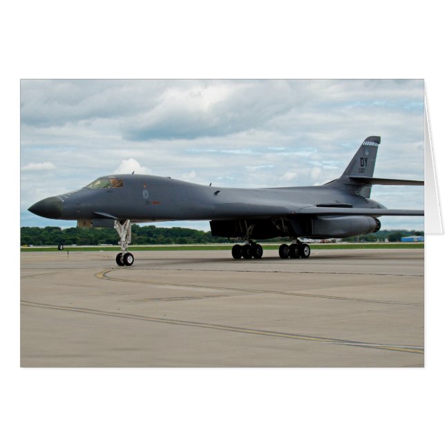 Bombardero B-1B de cáncer en tierra (Anverso (Horizontal))