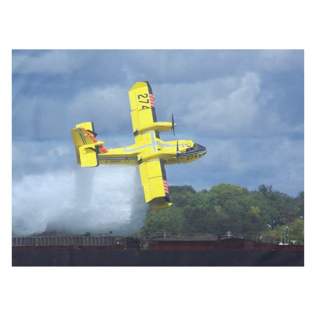 Bombardero de agua canadiense 274 manteles (Frente (Horizontal))