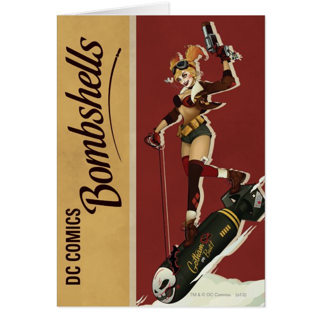 Bombas de Harley Quinn Pinup (Frente)