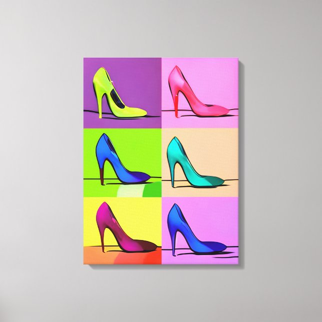 Bombas Stiletto, talones altos Poster Arte (Anverso)