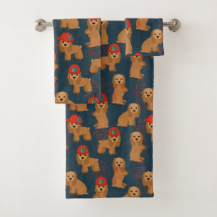 Bombero de cocker spaniel