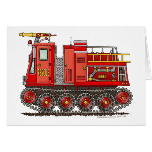 Bombero del coche de bomberos de la autobomba del